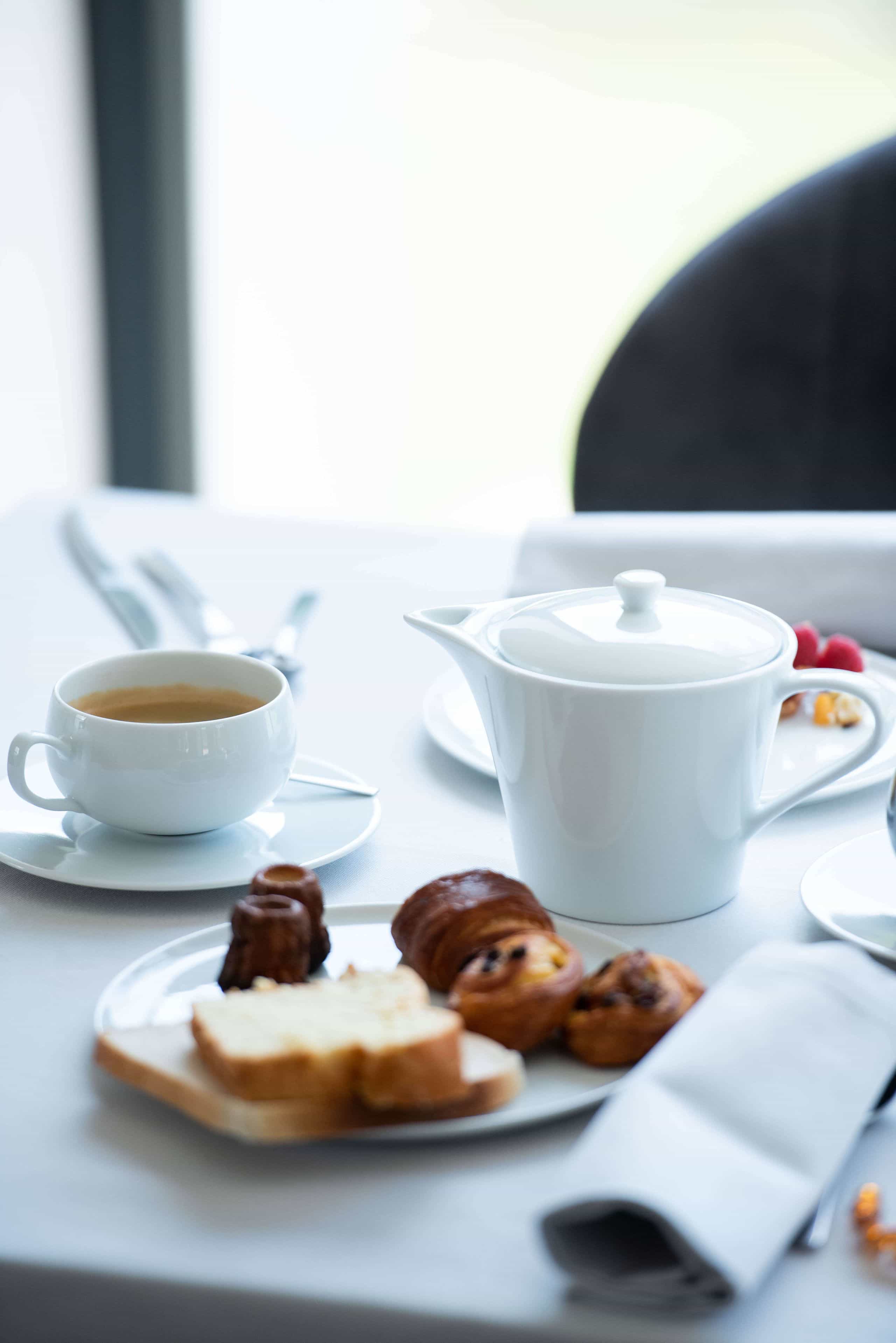 Domaine Ribiera — petit-déjeuner servi au restaurant
