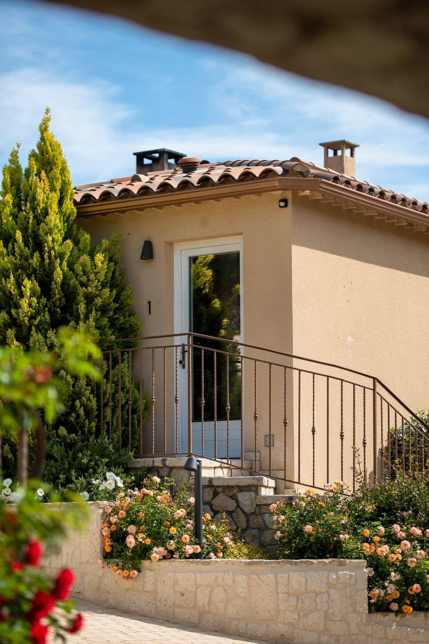 Hôtel Domaine Ribiera — chambre du Domaine Ribiera, vue jardin